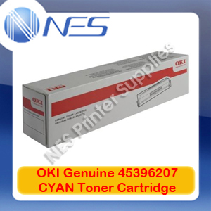OKI Genuine 45396207 CYAN Toner Cartridge for MC770/MC770dn/MC780/MC780dfn (11.5K)